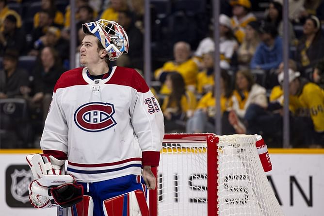 Sam Montembeault tipped to succeed Carey Price as Habs' goaltender following 46-save masterclass: 'He's playing like a no. 1'