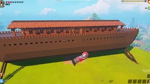 LEGO Fortnite player builds Noah's Ark, community left spellbound