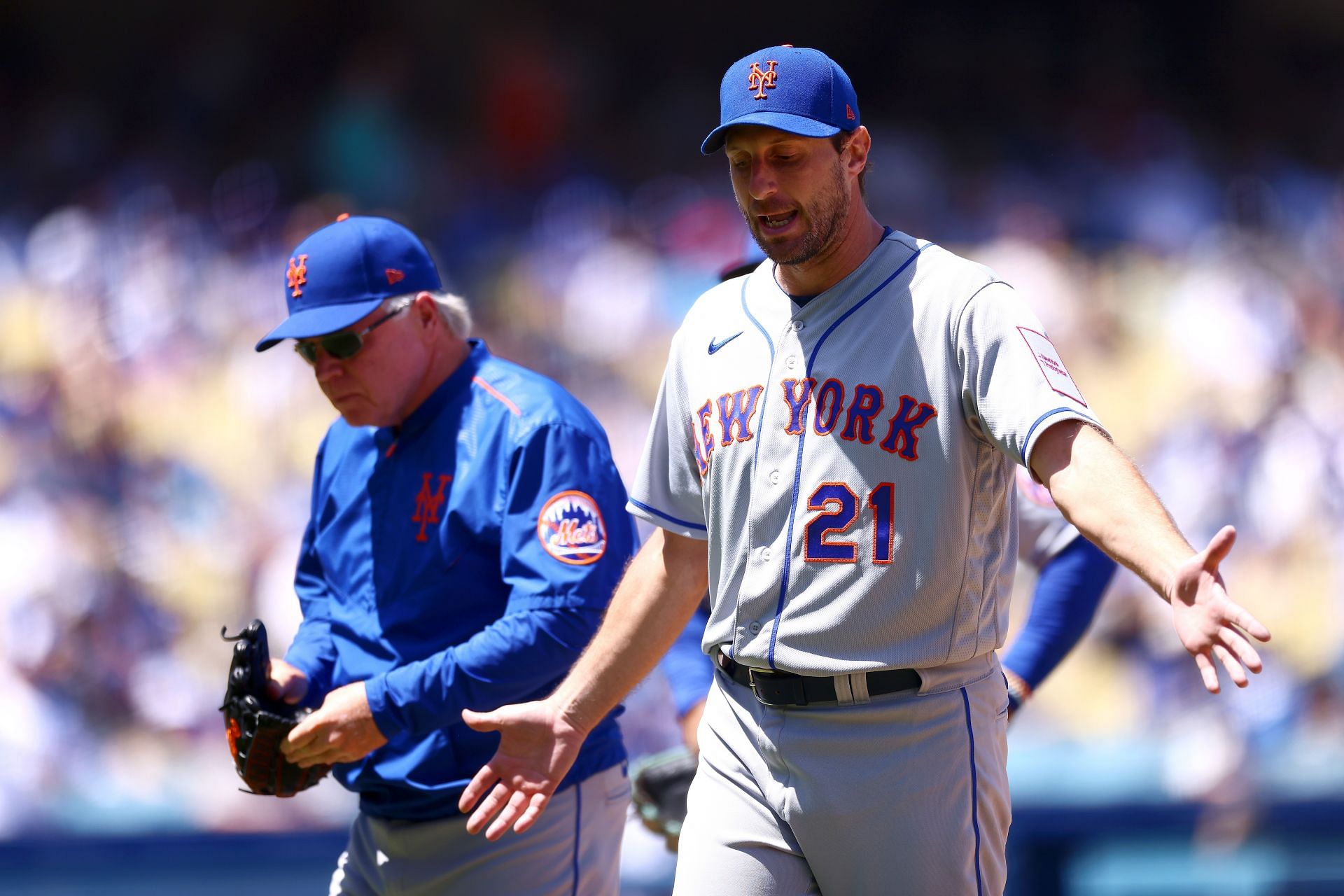 New York Mets v Los Angeles Dodgers (via Getty Images)