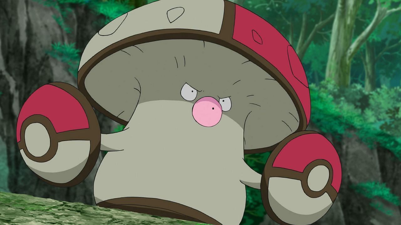 Amoonguss as seen in the anime (Image via The Pokemon Company)
