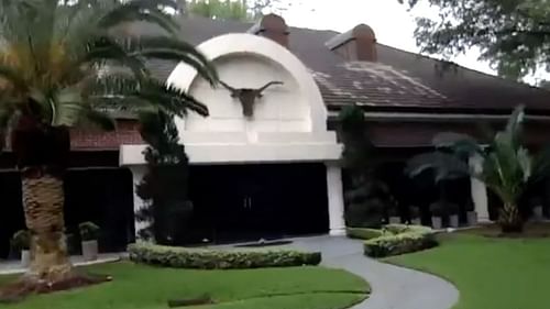 Check out Roger Clemens' home!