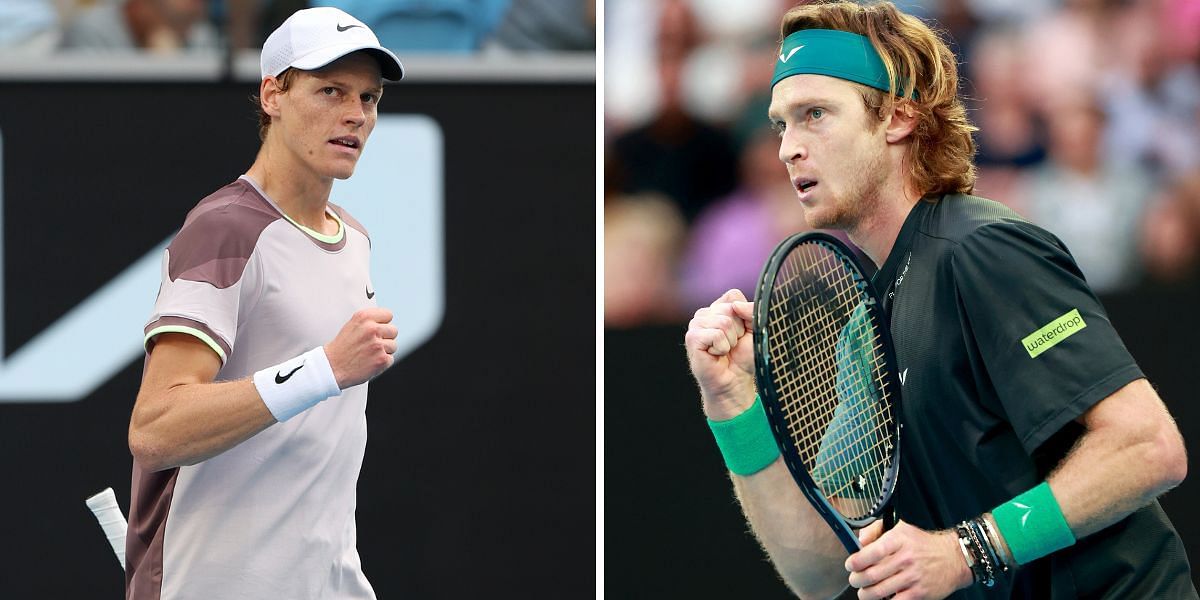 Rublev vs sinner 2025 h2h