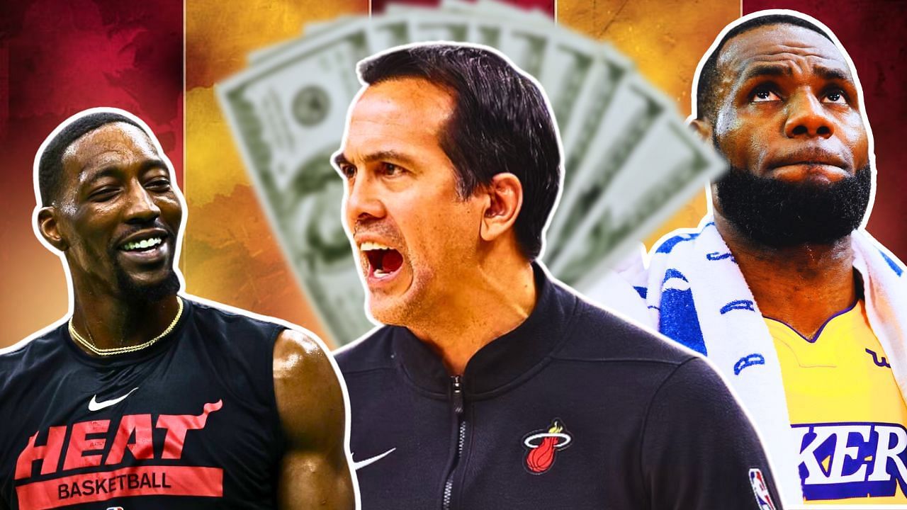 LeBron James and Bam Adebayo were among NBA personalities who congratulated Erik Spoelstra for securing a lucrative extension deal with the Miami Heat. 
