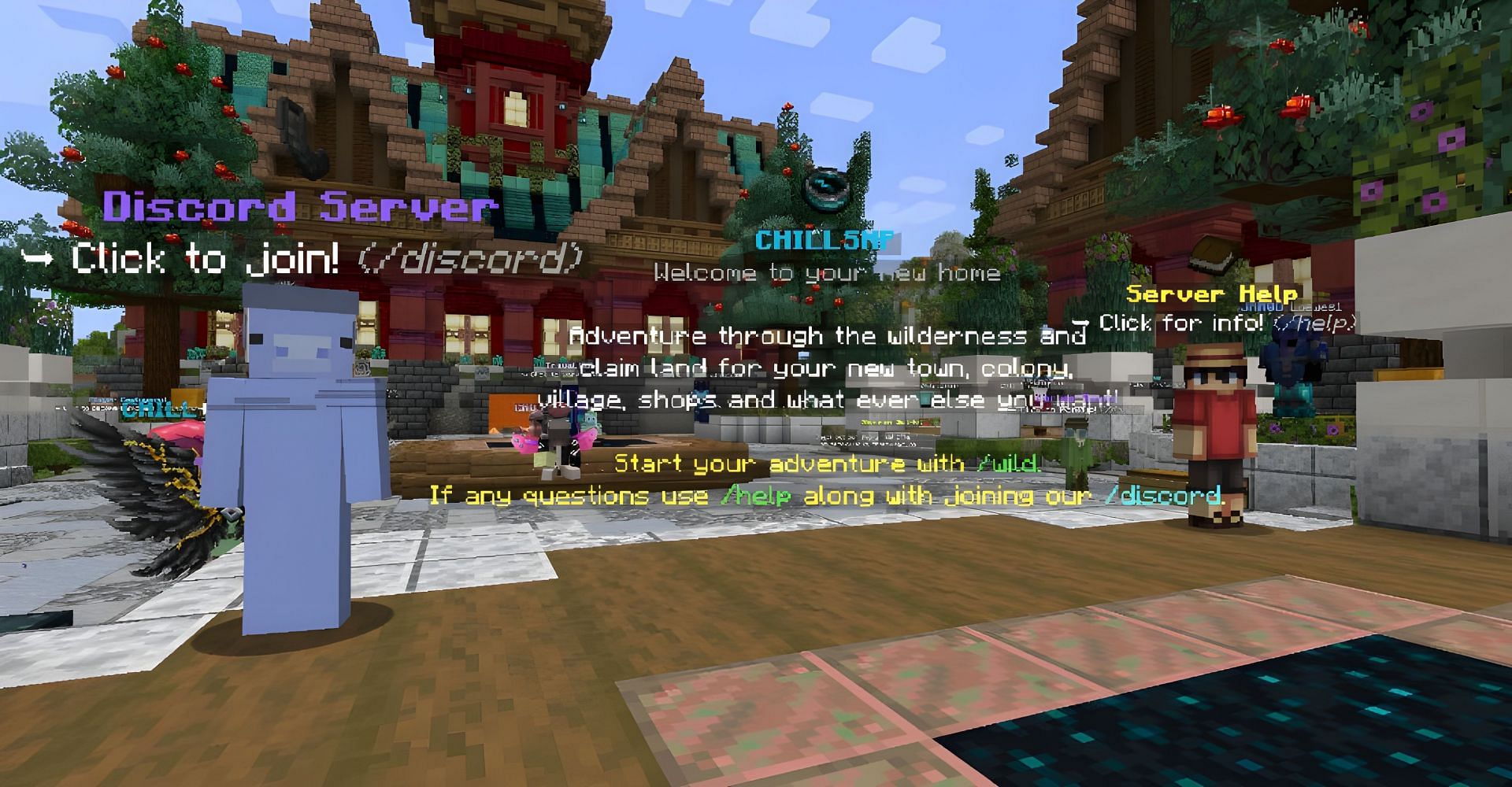 ChillSMP is just as its name entails (Image via Mojang)