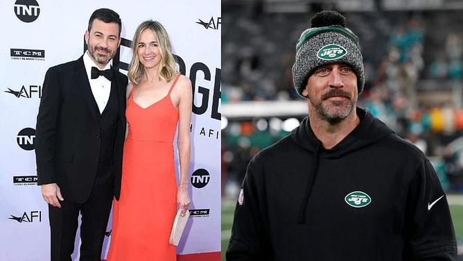 Aaron Rodgers-Jimmy Kimmel feud: TV host's wife Molly McNeary reacts to Rodgers' Epstein allegation