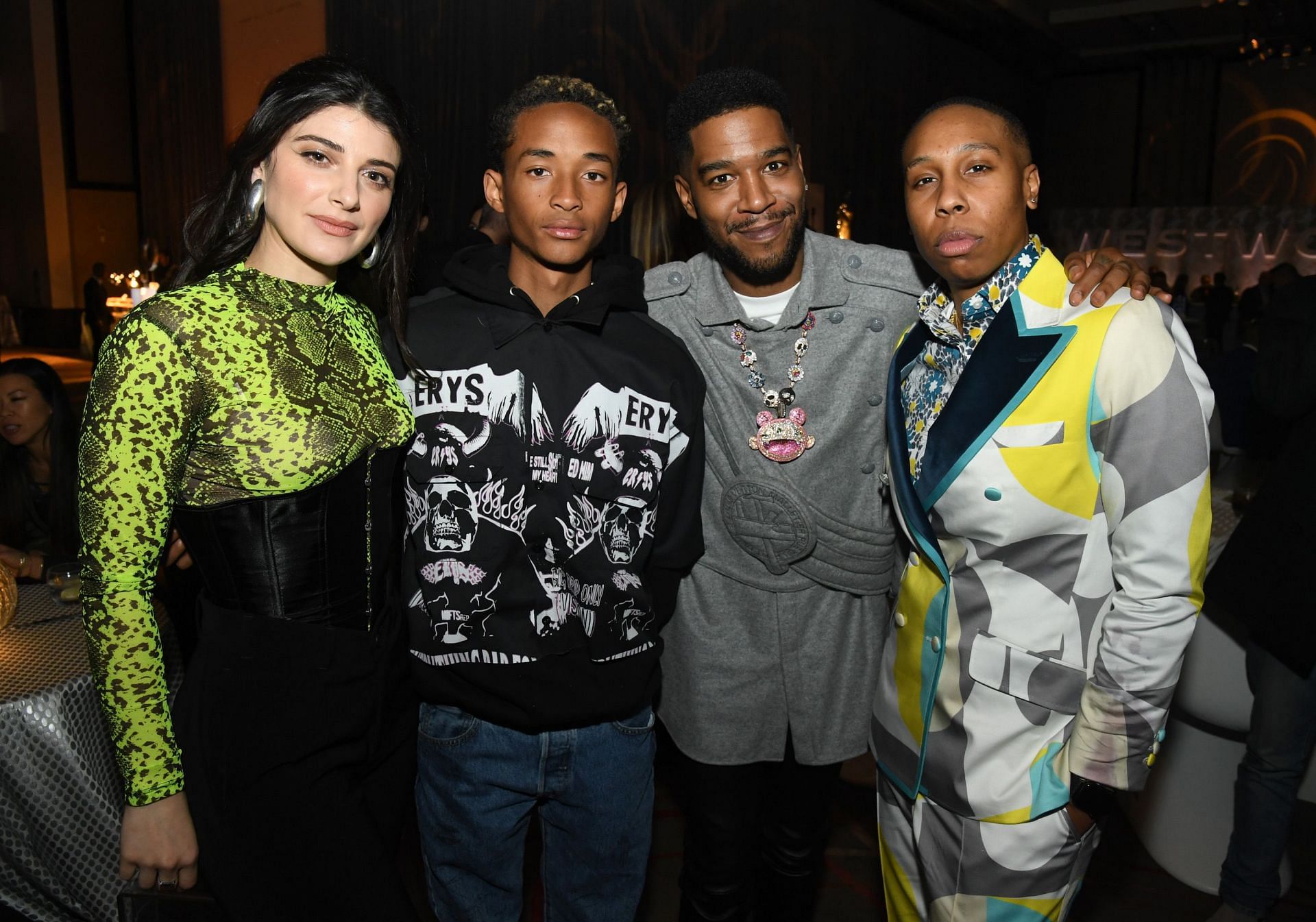 Jaden Smith and Scott Mescudi attend the after party for the premiere of HBO&#039;s &quot;Westworld&quot; Season 3 at the Dolby Ballroom (Image via Getty/ Photo by Kevin Winter)