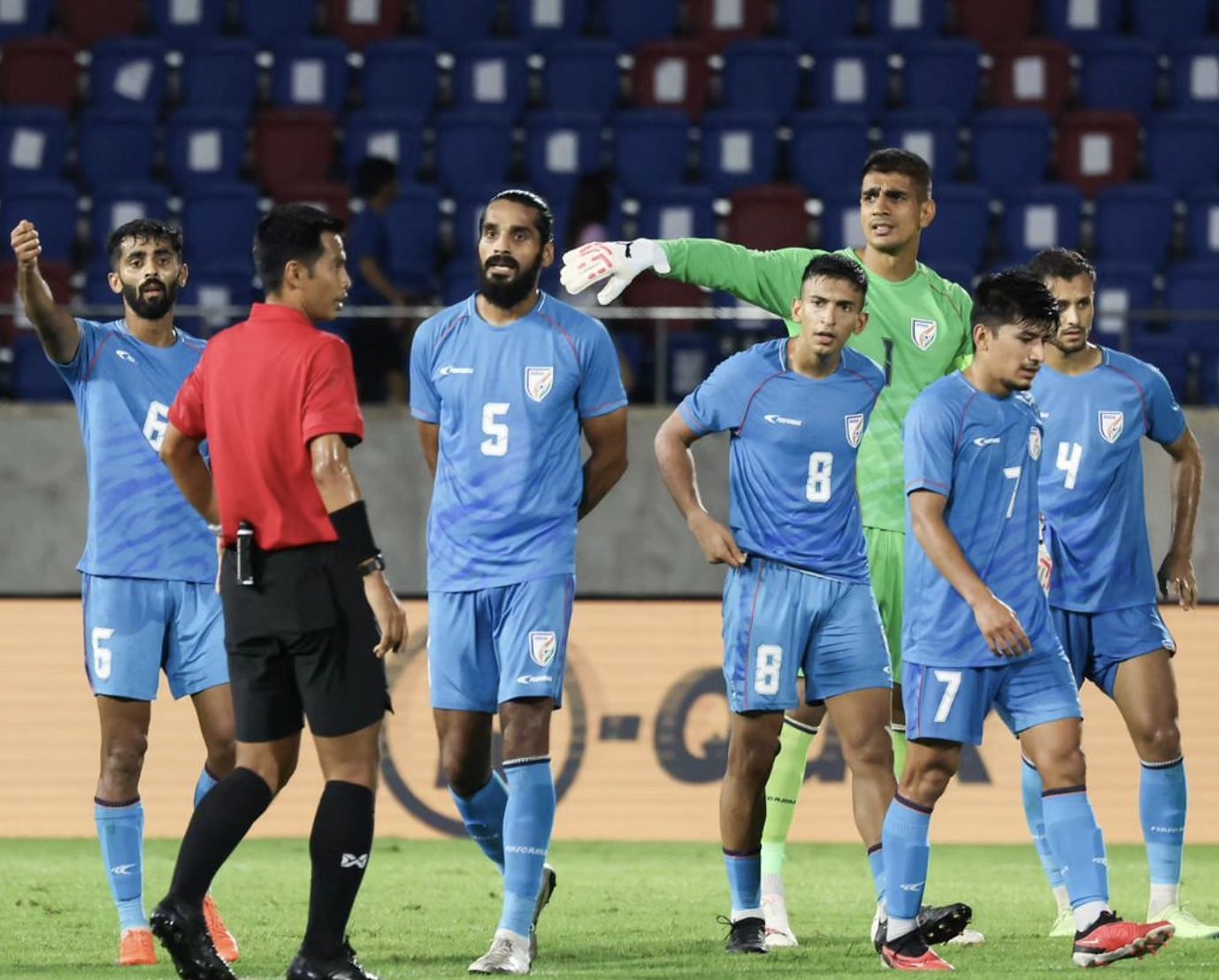 Team India. (Photo Source: Sunil Chhetri/Instagram)