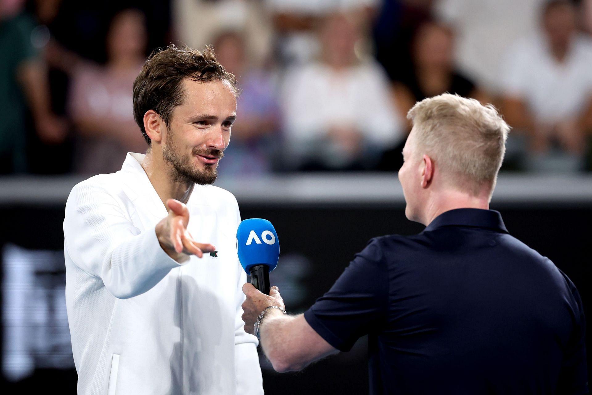 Daniil Medvedev at the 2024 Australian Open