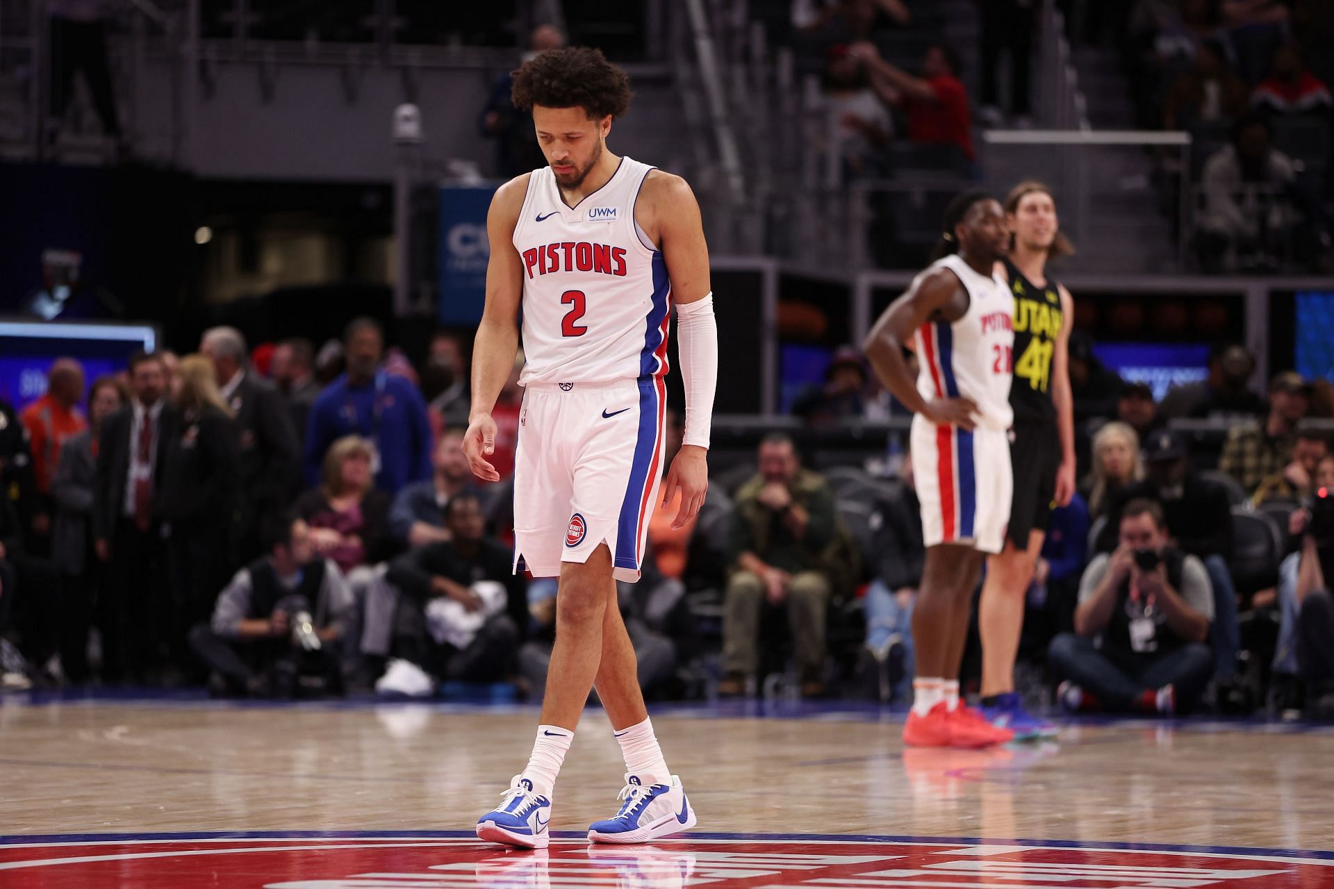 Cade Cunningham of the Detroit Pistons