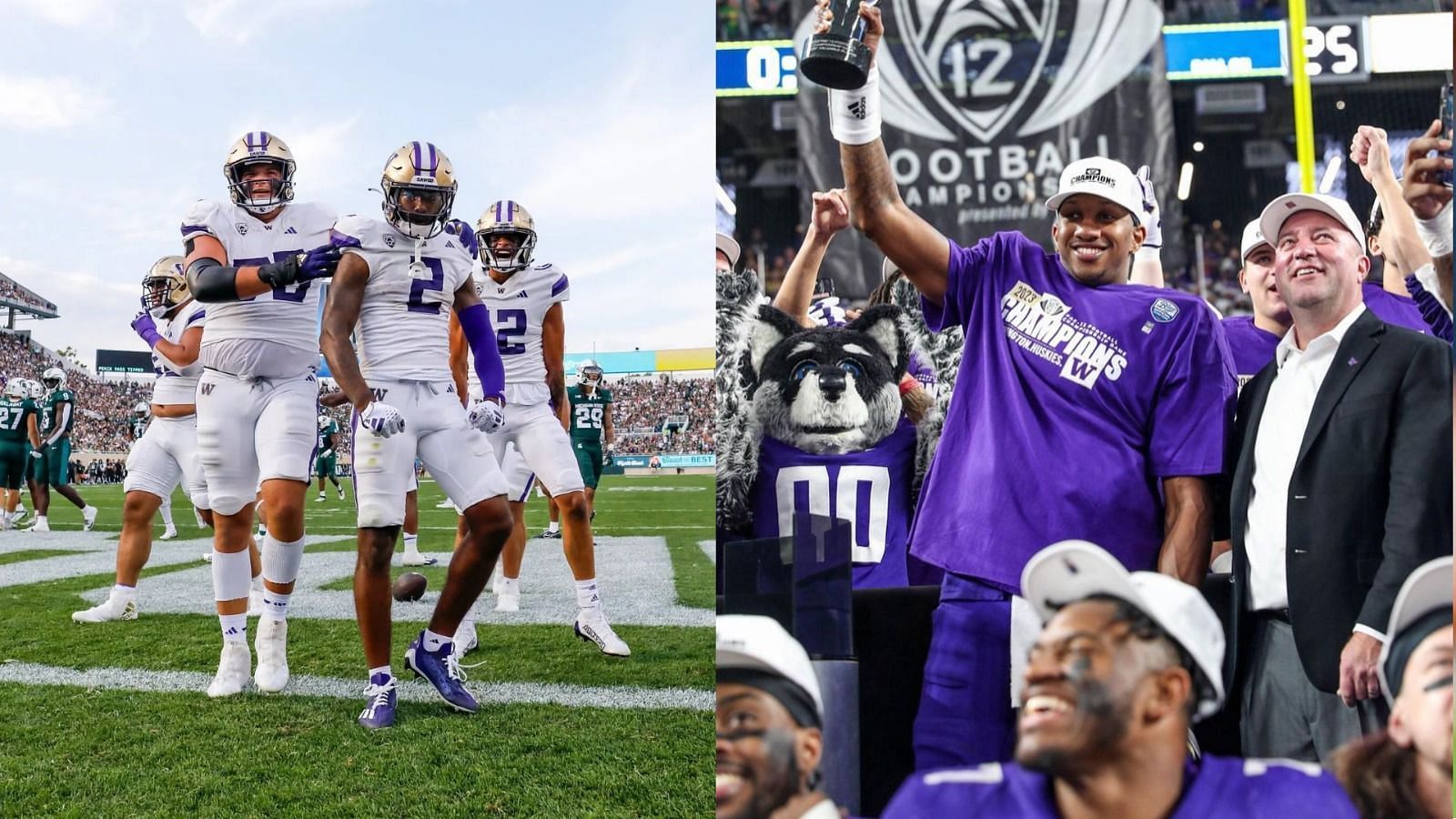 "Wanted White Tops And Purple Pants": Washington Huskies' Championship ...