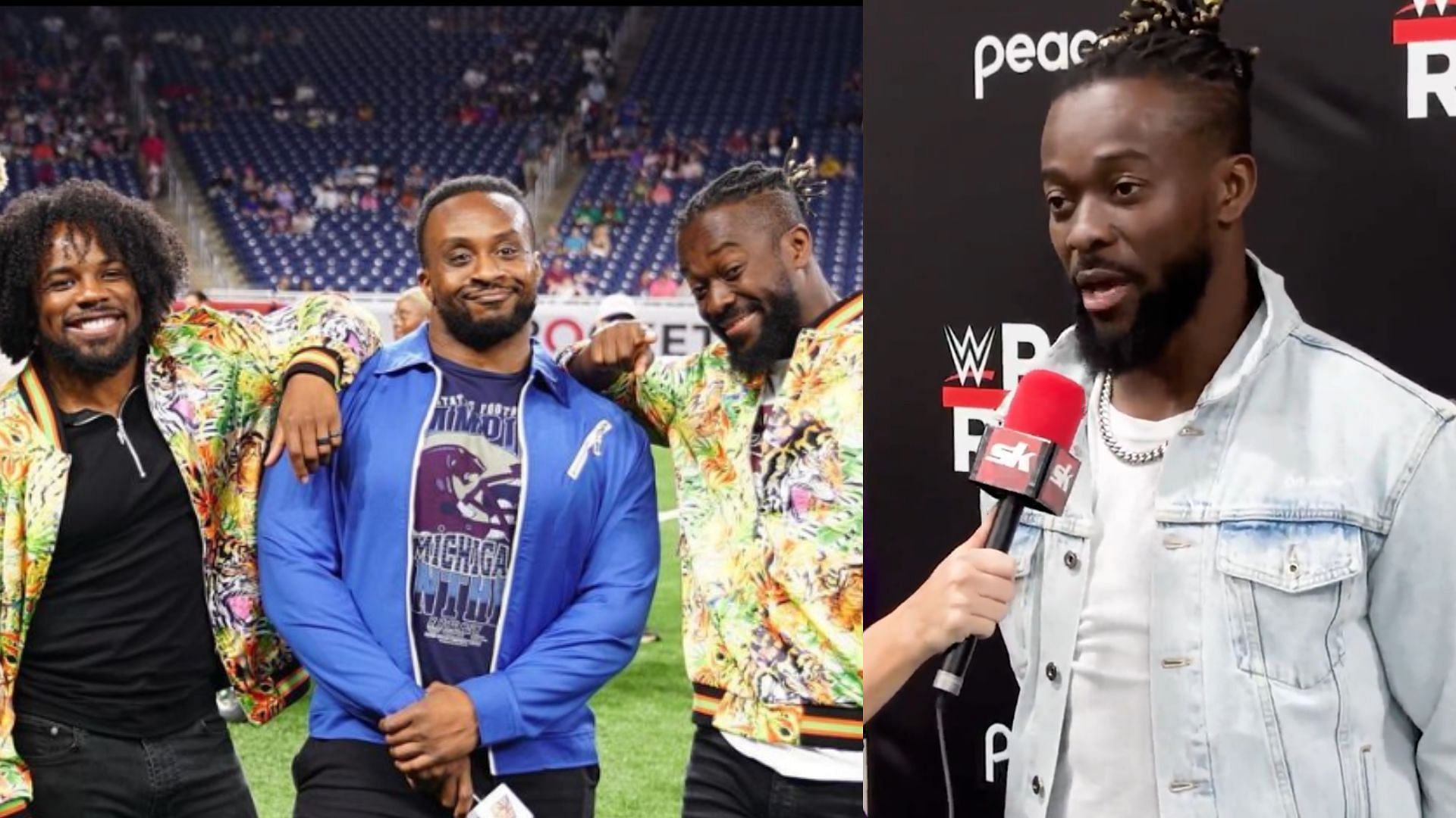 Xavier Woods, Big E, and Kofi Kingston.