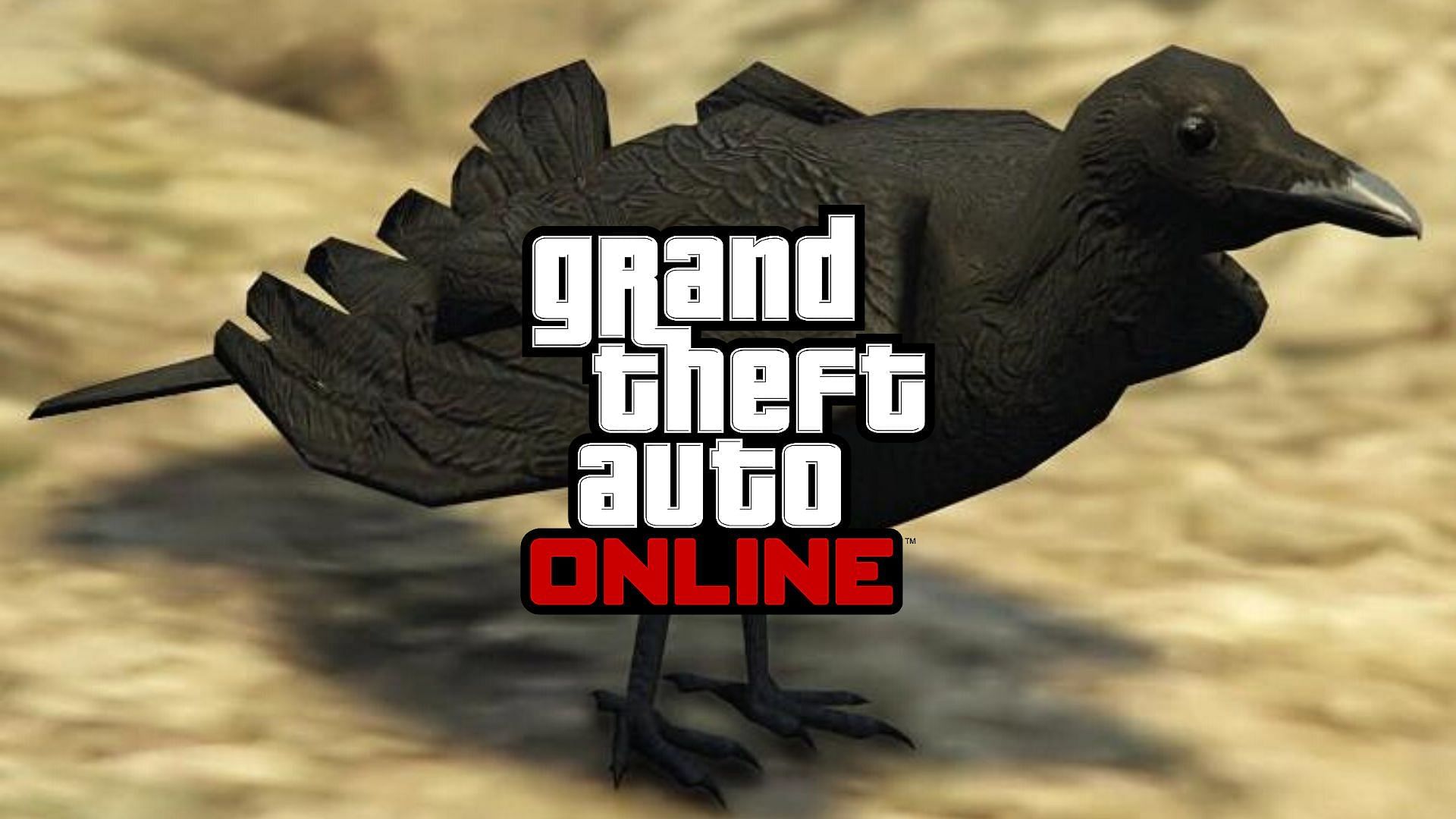 A crow in GTA 5 Online (Image via GTA Wiki, Rockstar Games)