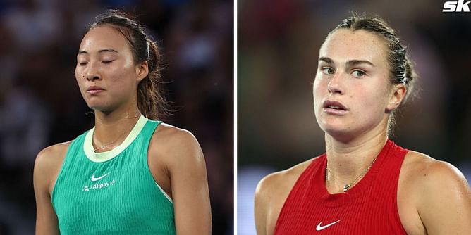 Aryna Sabalenka becomes 1st woman in 10 years to defend Australian Open title, eases past Zheng Qinwen for 2nd Grand Slam trophy