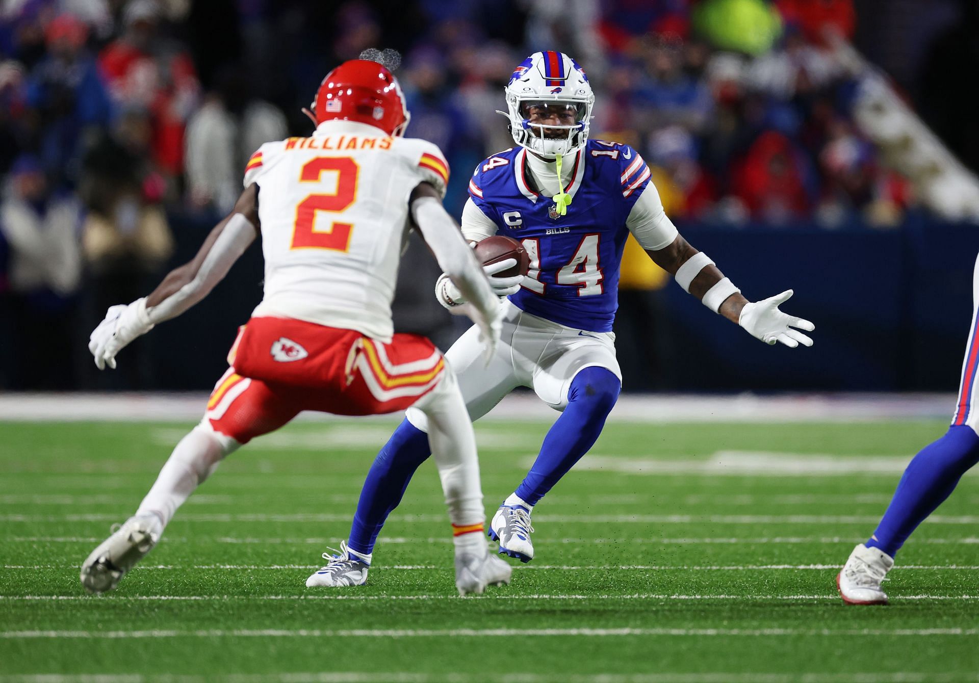 Stefon Diggs during AFC Divisional Playoffs - Kansas City Chiefs v Buffalo Bills