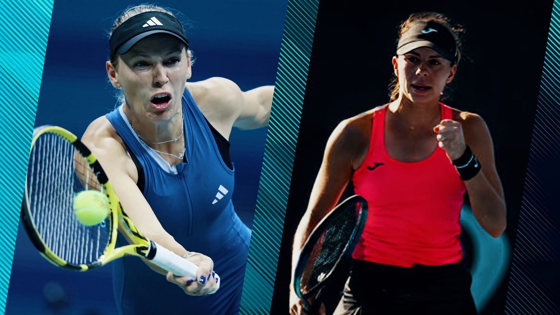 Caroline Wozniacki and Magda Linette will meet for the third time at Australian Open 2024
