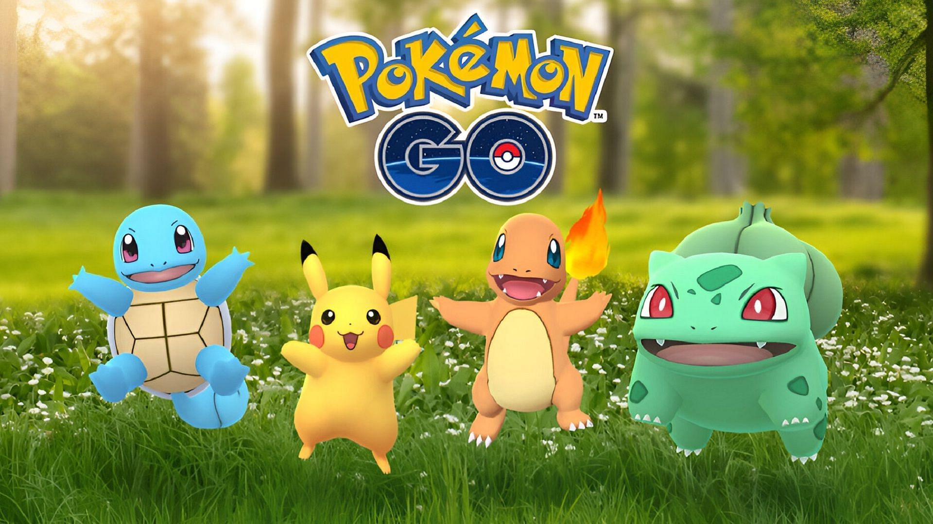 Kanto's starters will be featured in Pikachu's Indonesia Journey in Pokemon GO (Image via Niantic)