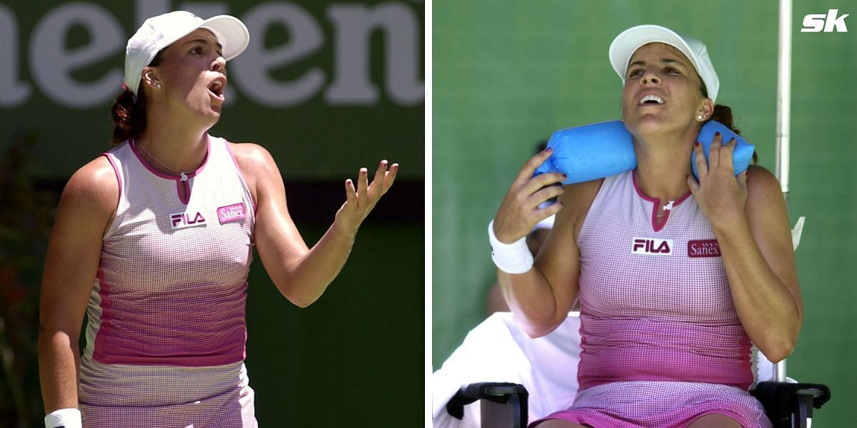 Jennifer Capriati yelled at the chair umpire during the 2002 Australian Open final