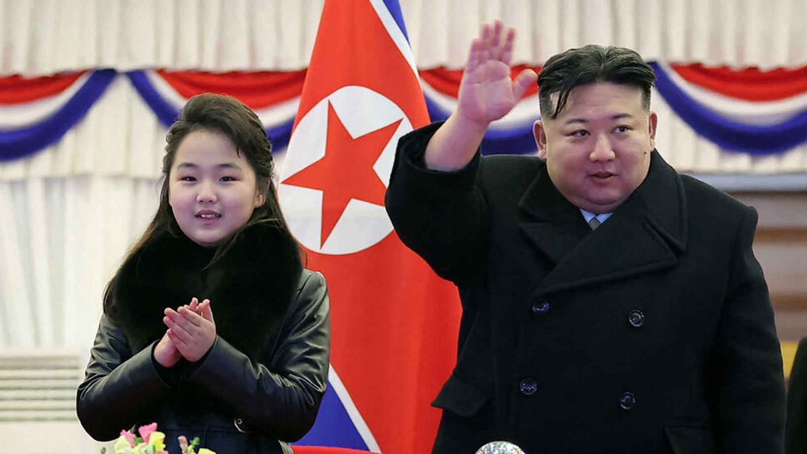 Daughter of Kim Jong-un expected to succeed her father. (Image via X/@Shahzad35088757)