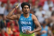 D.P. Manu at the World Athletics Championships Budapest 2023