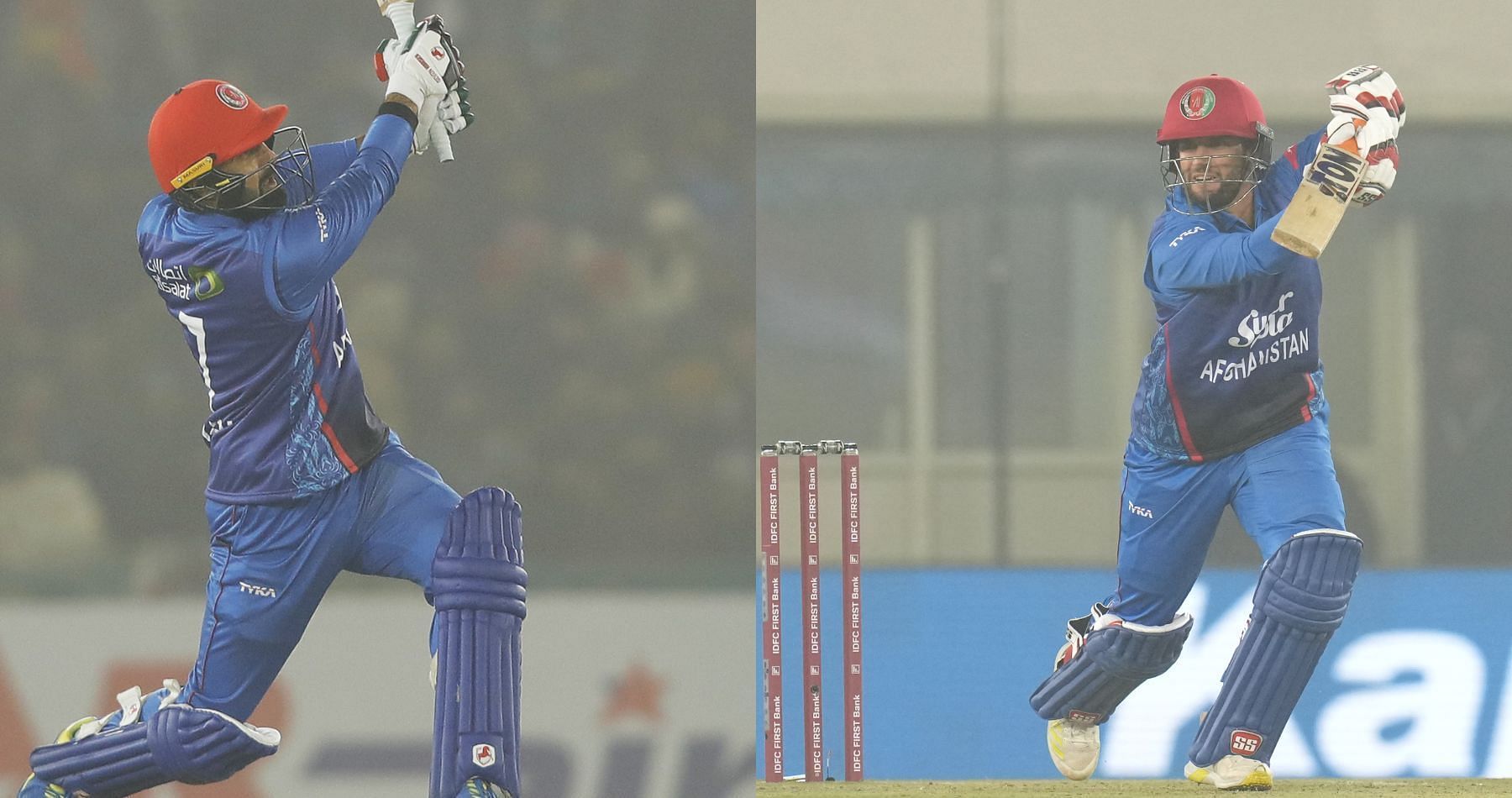 ओमरजई और नबी ने चौथे विकेट के लिए 68 रन जोड़े (PIC: Twitter)