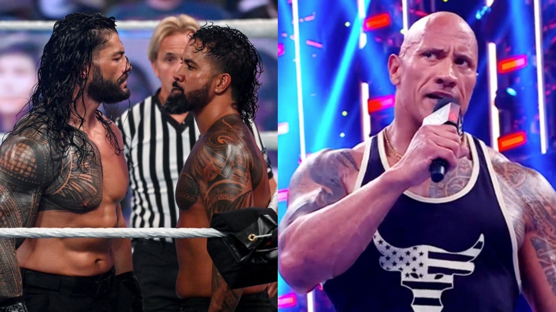 Jey Uso had a few words for Roman Reigns vs. The Rock