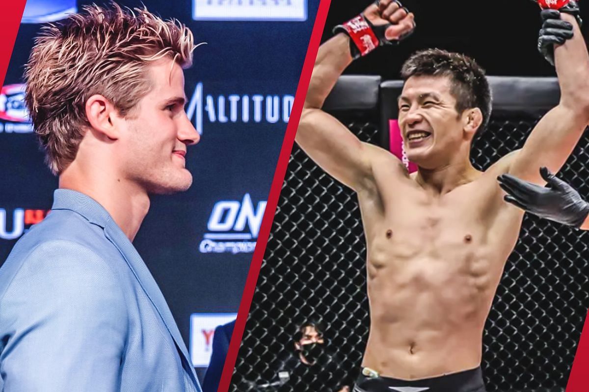 Sage Northcutt and Shinya Aoki - Photo by ONE Championship