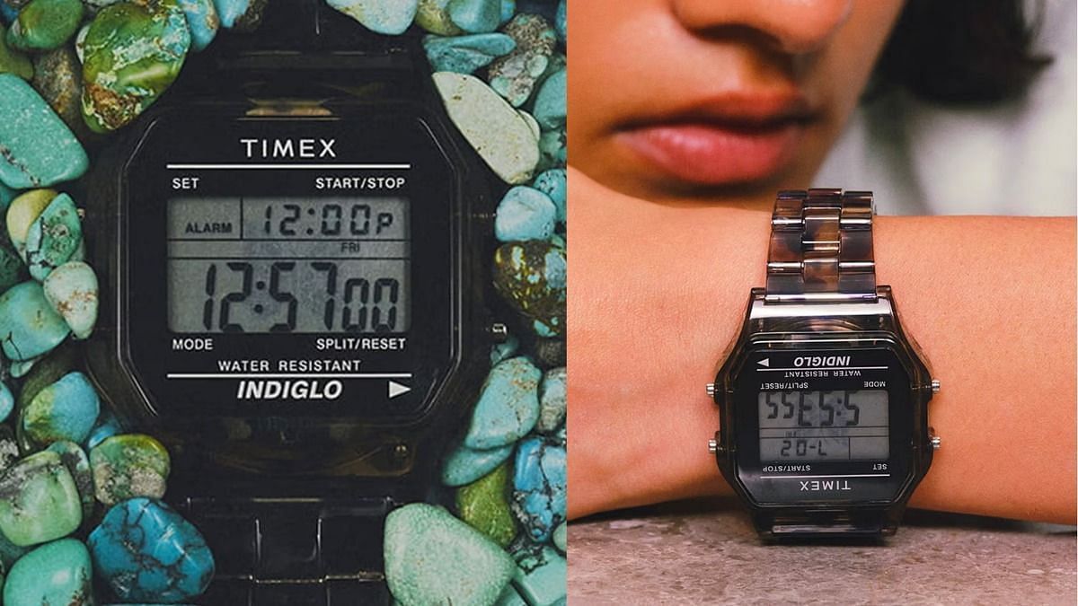 NEEDLES × TIMEX × BEAMS BOY 別注 腕時計 - 腕時計(デジタル)
