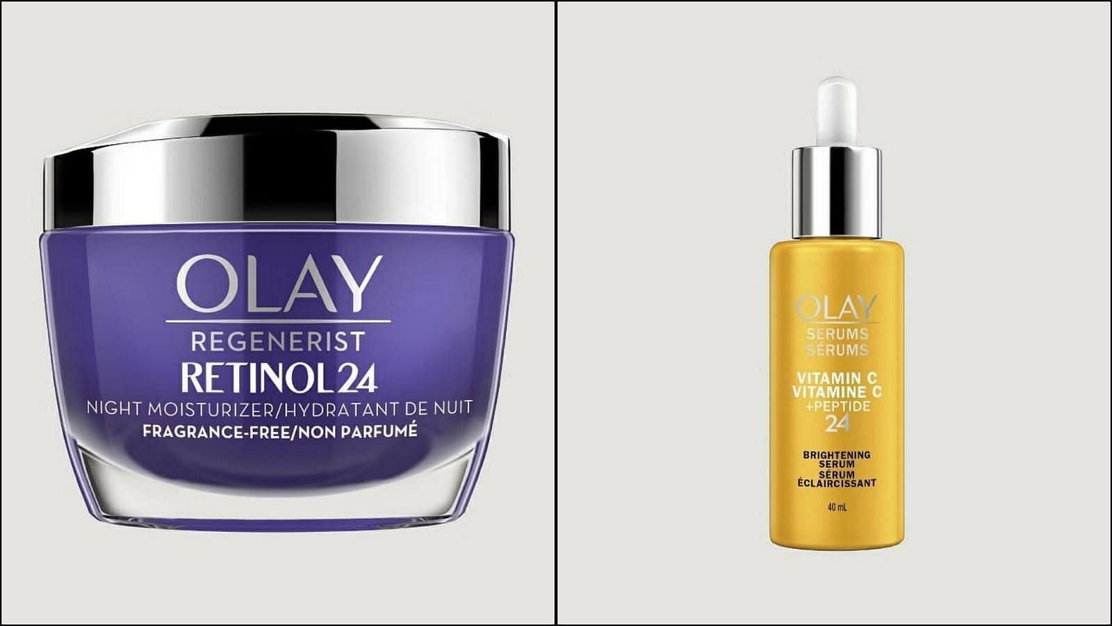 best Olay products for wrinkles, aging skin and skin brightening (Image via Olay)