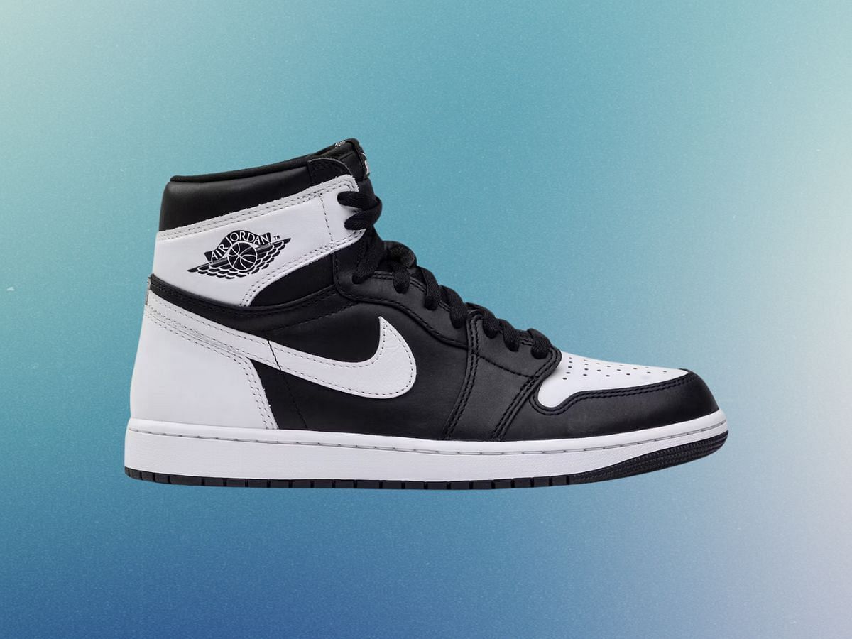 The Jordan 1 Retro High OG &quot;Black-White&quot; (Image via StockX)