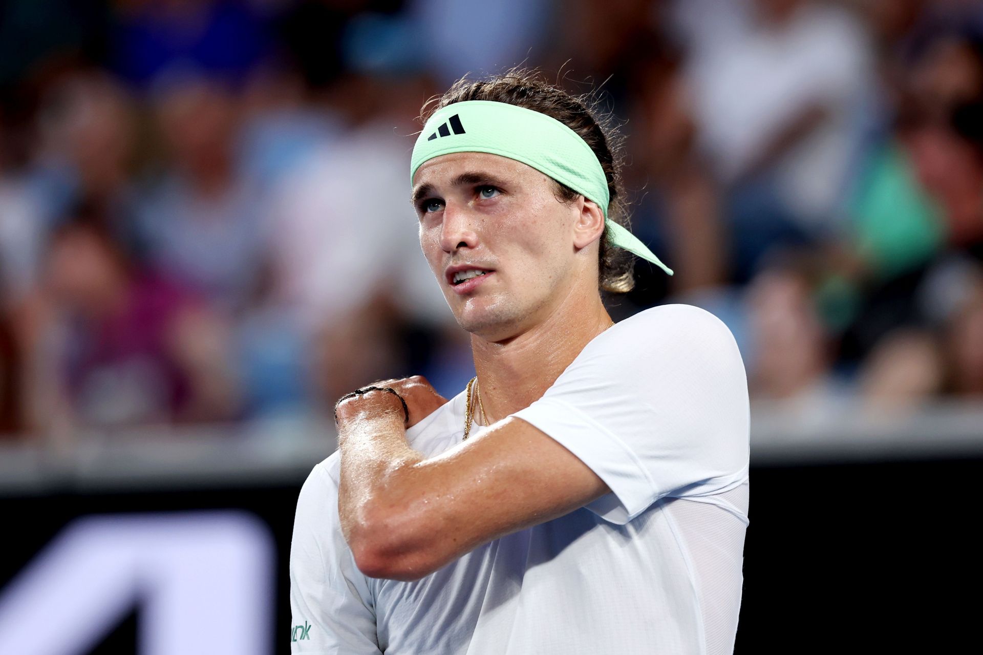 Alexander Zverev at the 2024 Australian Open