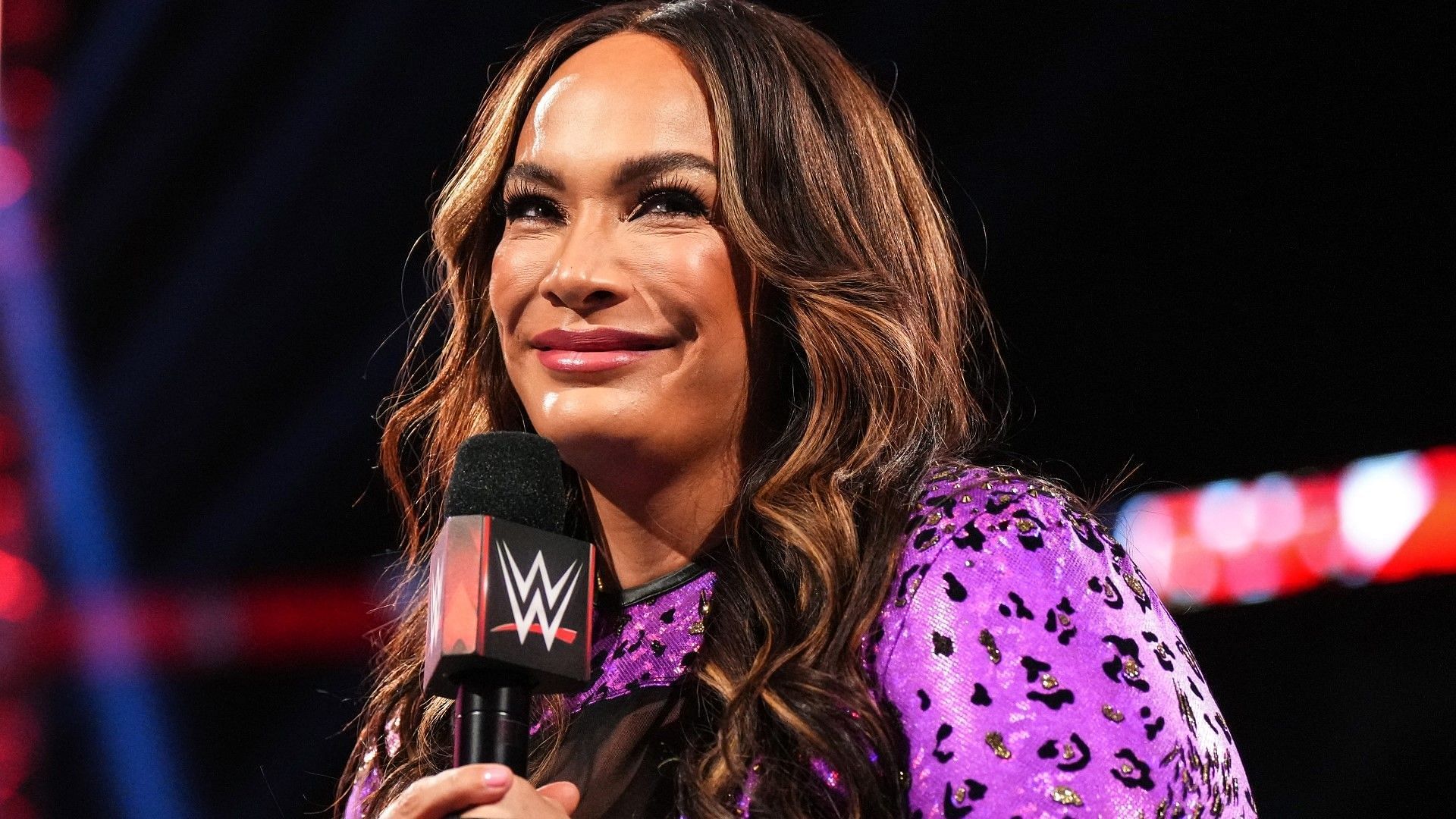 Nia Jax speaks to the WWE Universe live on RAW