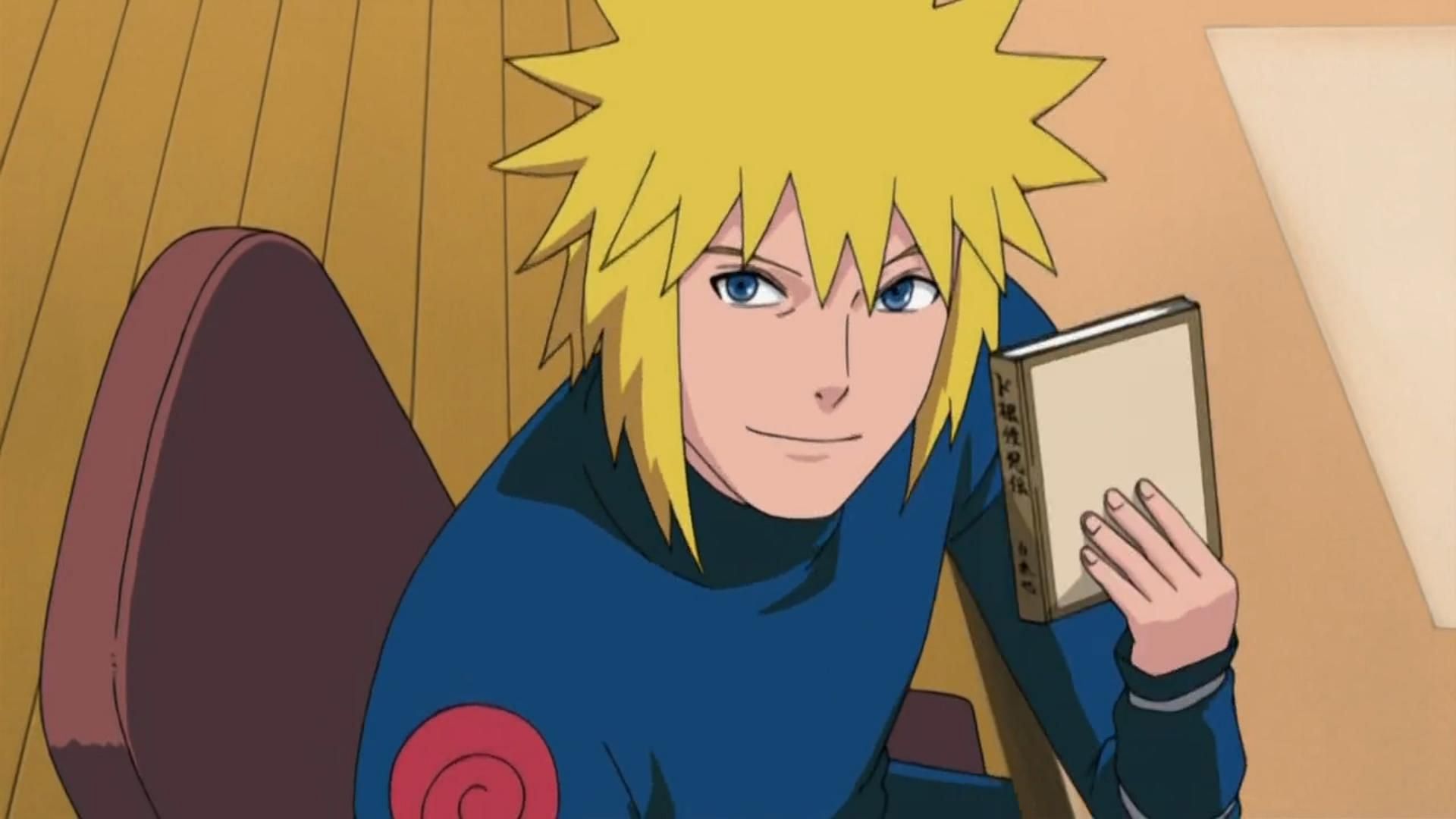 Minato Namikaze as seen in the series (Image via Studio Pierrot)