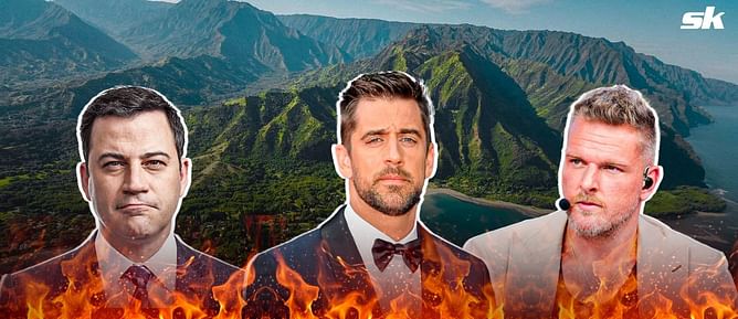 "Aaron Rodgers was just trying to talk sh*t": Pat McAfee addresses Jets QB's beef with Jimmy Kimmel