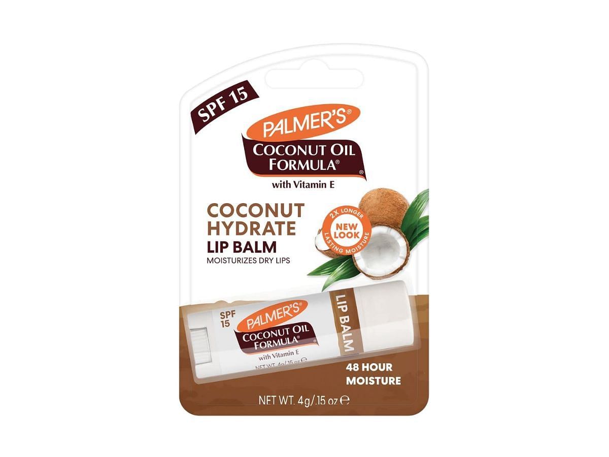 PALMER&#039;S Coconut Oil Formula Lip Balm (Image via Amazon)