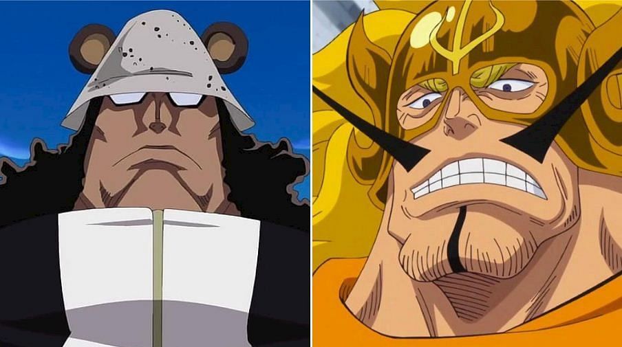 Bartholomew Kuma and Vinsmoke Judge in One Piece (Image via Sportskeeda)