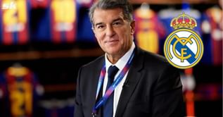 "We are now used to this" - Barcelona chief Joan Laporta believes Real Madrid have 'benefitted from refereeing' this season