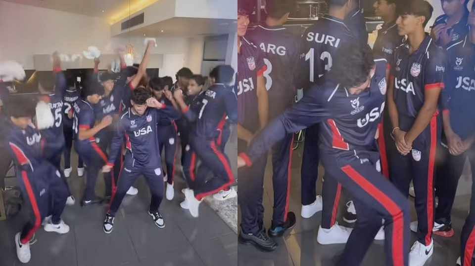 USA U-19s are having a good time in South Africa (Image: ICC)