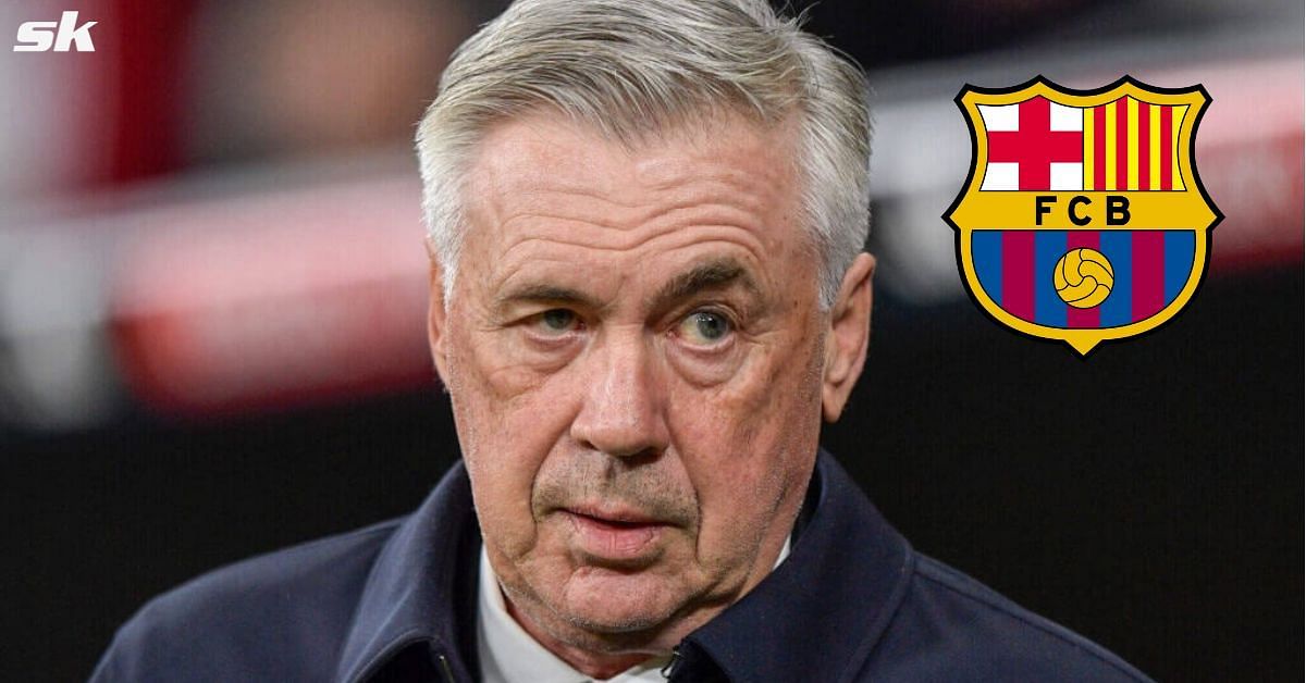 Carlo Ancelotti aims dig at Barcelona following their comments on VAR issue in Real Madrid