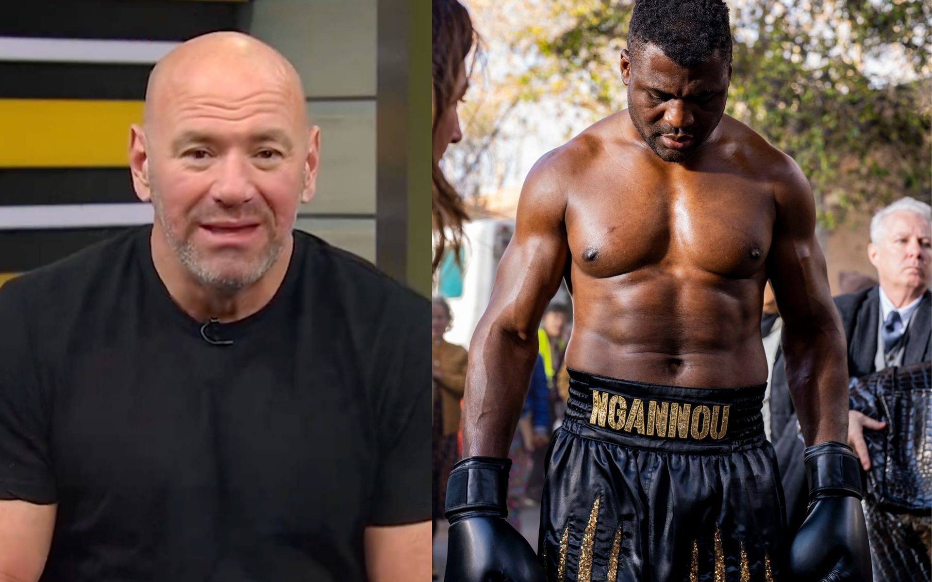 Dana White, Francis Ngannou (Image Courtesy - @danawhite, @francis_ngannou on X/Twitter)