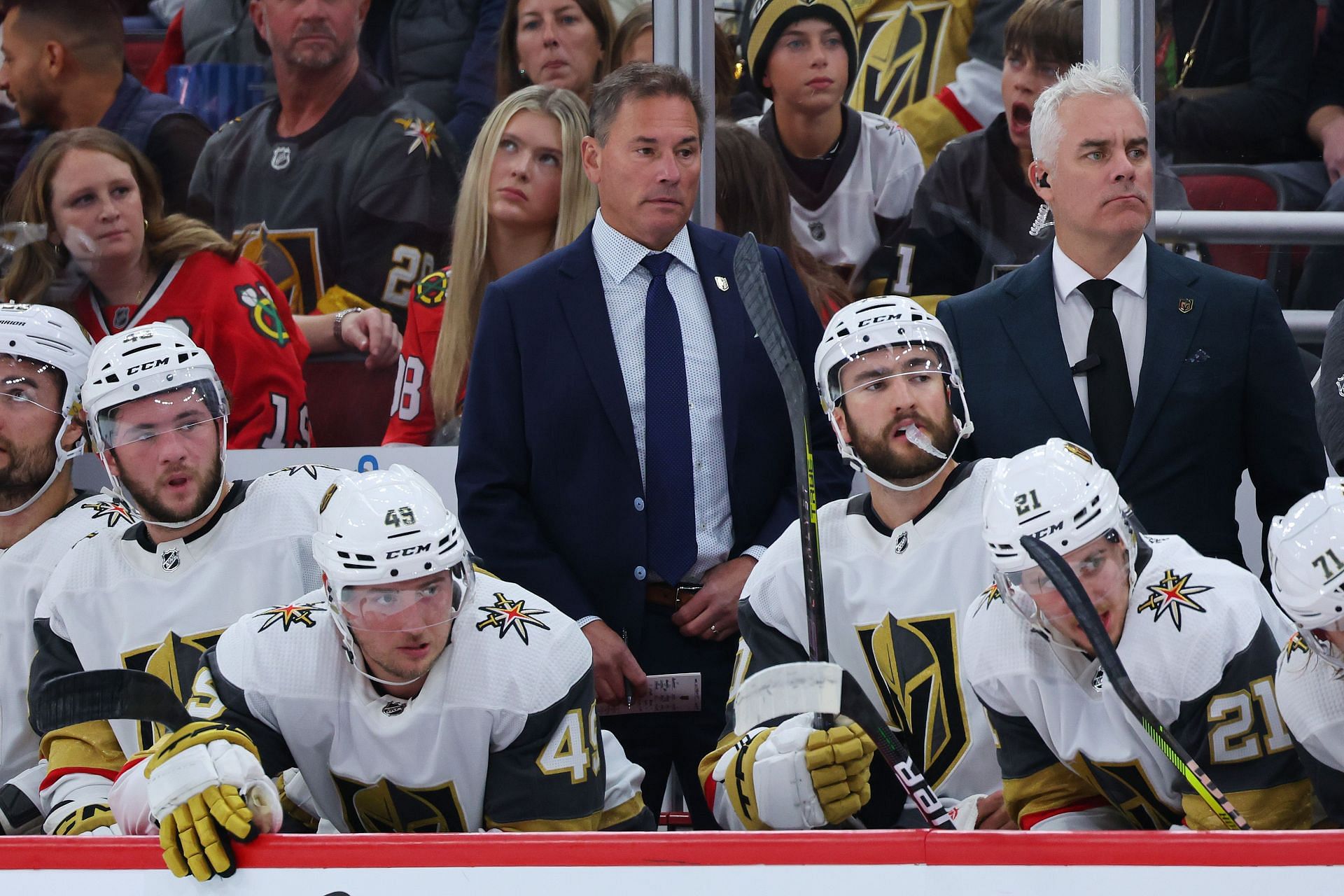 Vegas Golden Knights v Chicago Blackhawks