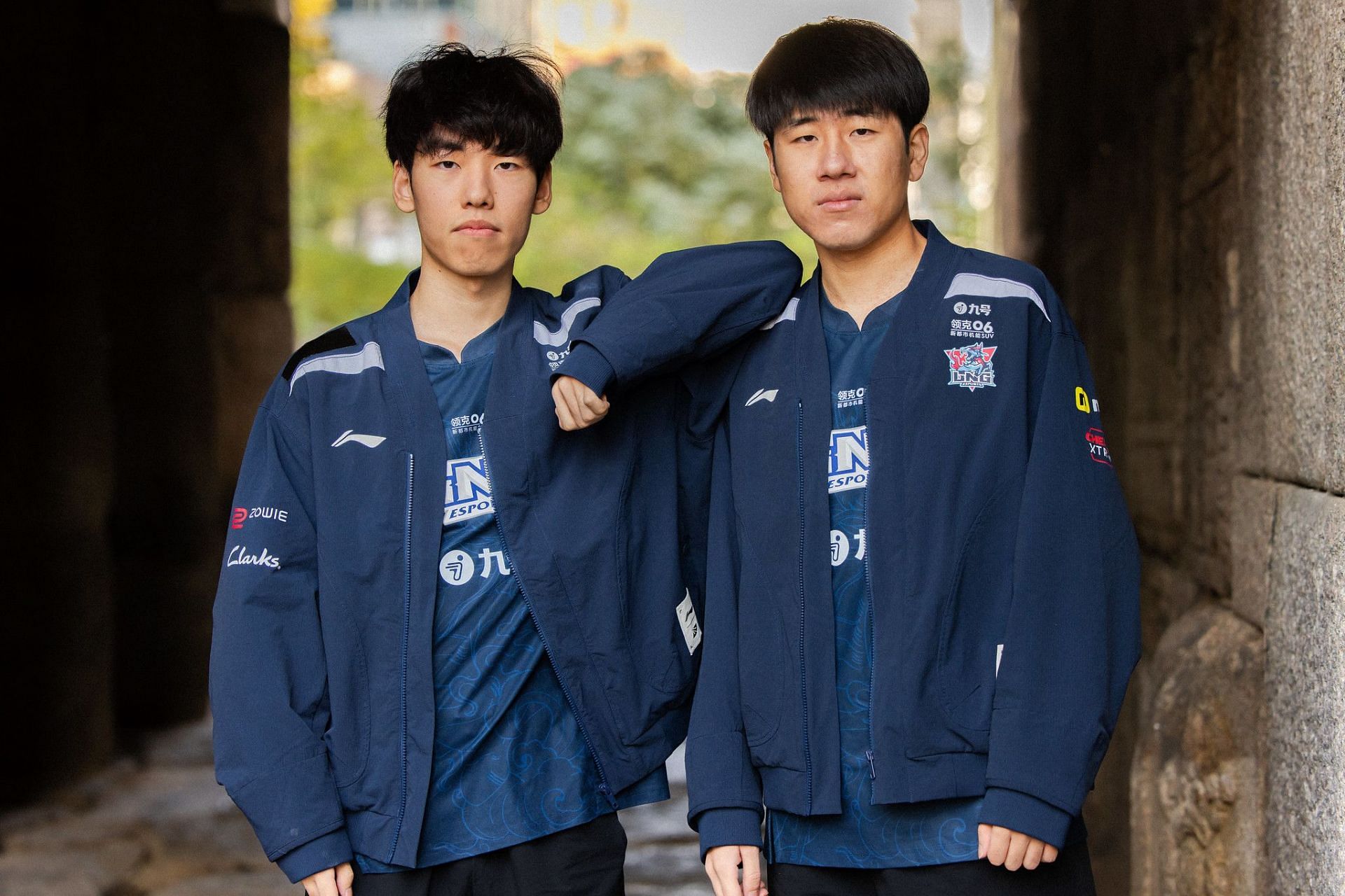 LNG Esports&#039; Hang and GALA (Image via Riot Games)