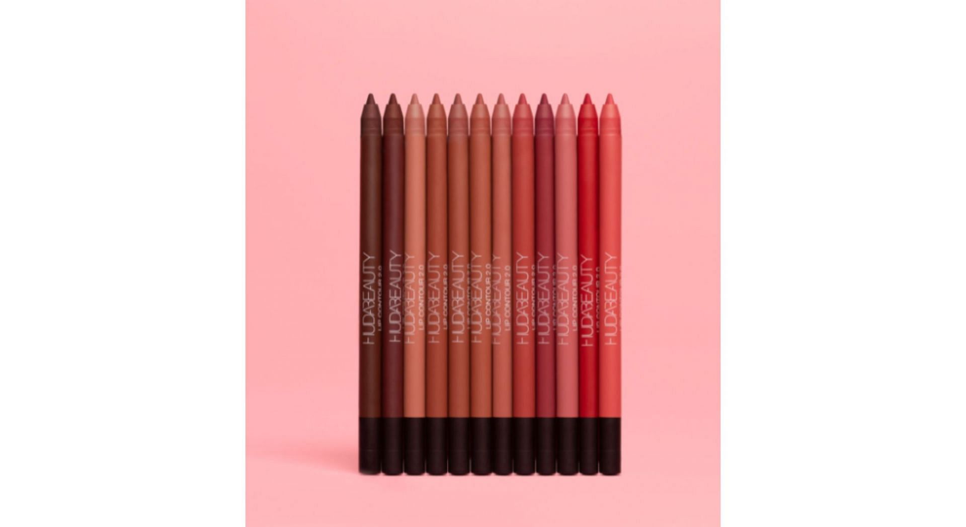 Lip Contour 2.0 Automatic Matte Lip Pencil (Image via Huda Beauty&#039;s official website)