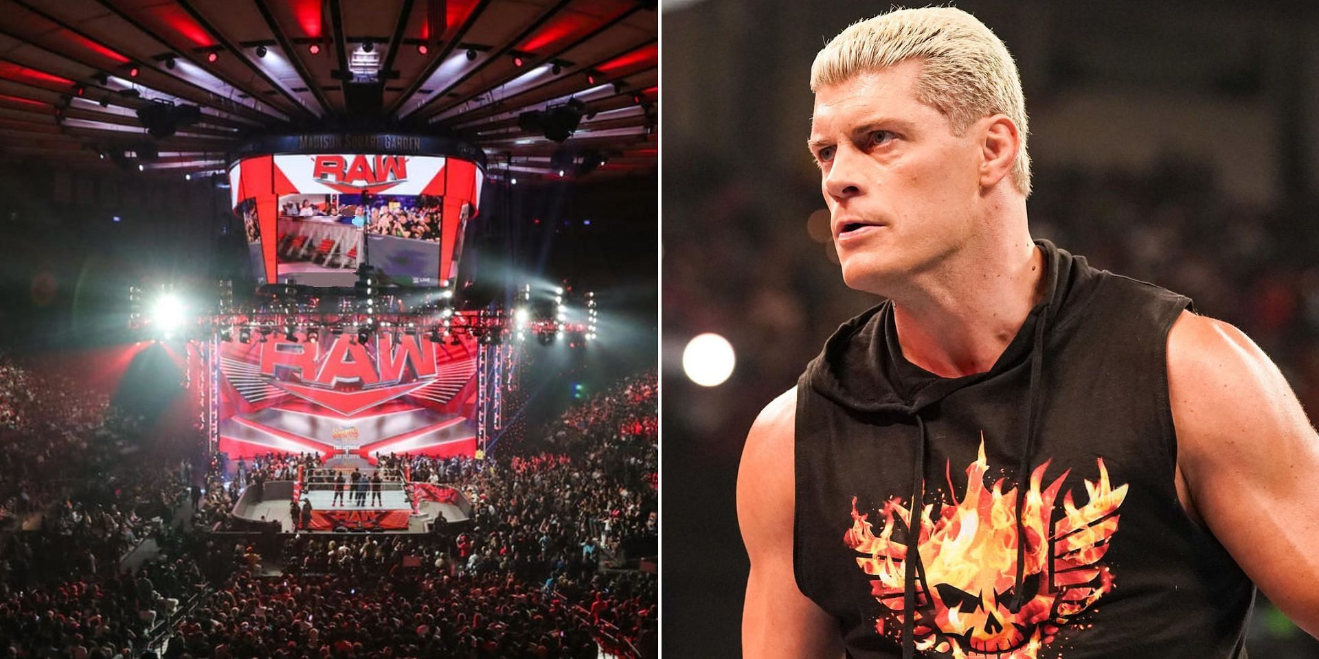 Cody Rhodes was involved in a brawl on WWE RAW