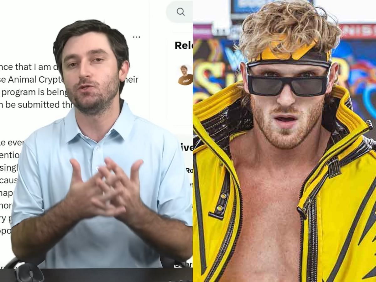 Logan Paul criticized by lawyer who sued him (Image via YouTube/AttorneyTom and WWE)