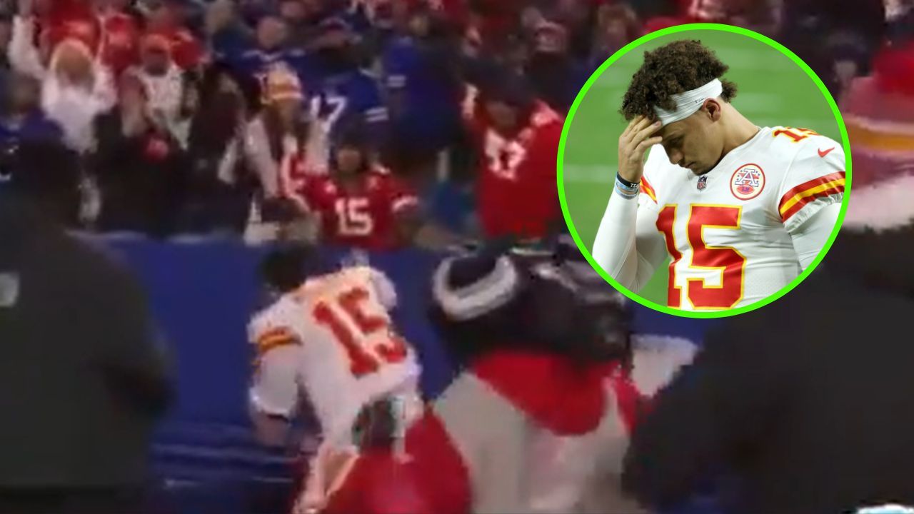 Bills fans attack Patrick Mahomes with snowballs