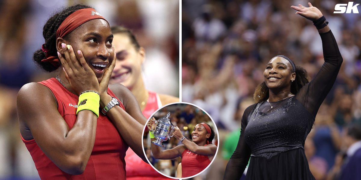 Jim Courier has remarked it felt like a fairy tale story to see Coco Gauff fill the void left by Serena Williams.