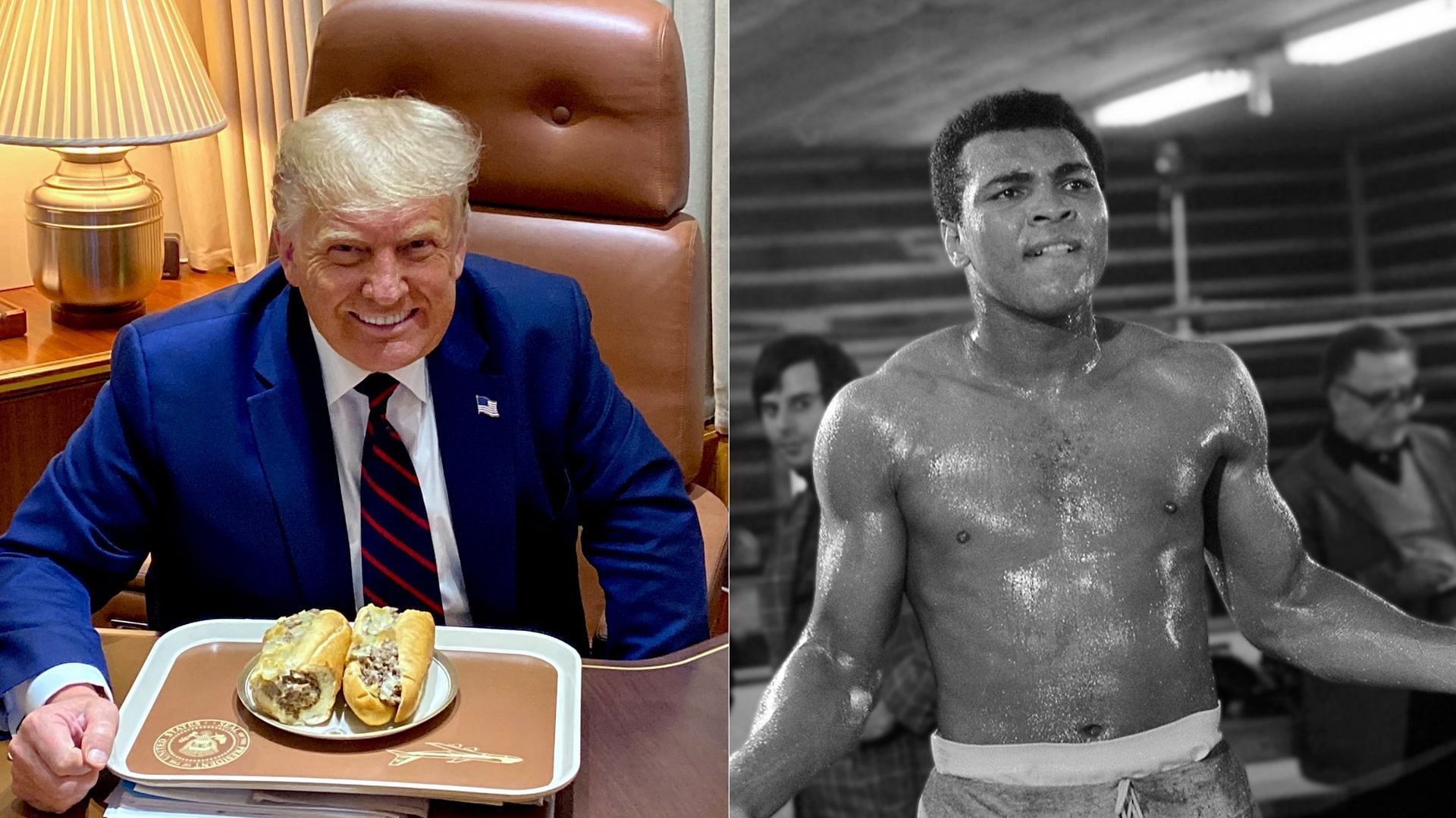 A fake post of Trump about Muhammad Ali is currently circulating the net (Image via Facebook / Donald J. Trump / Muhammad Ali)