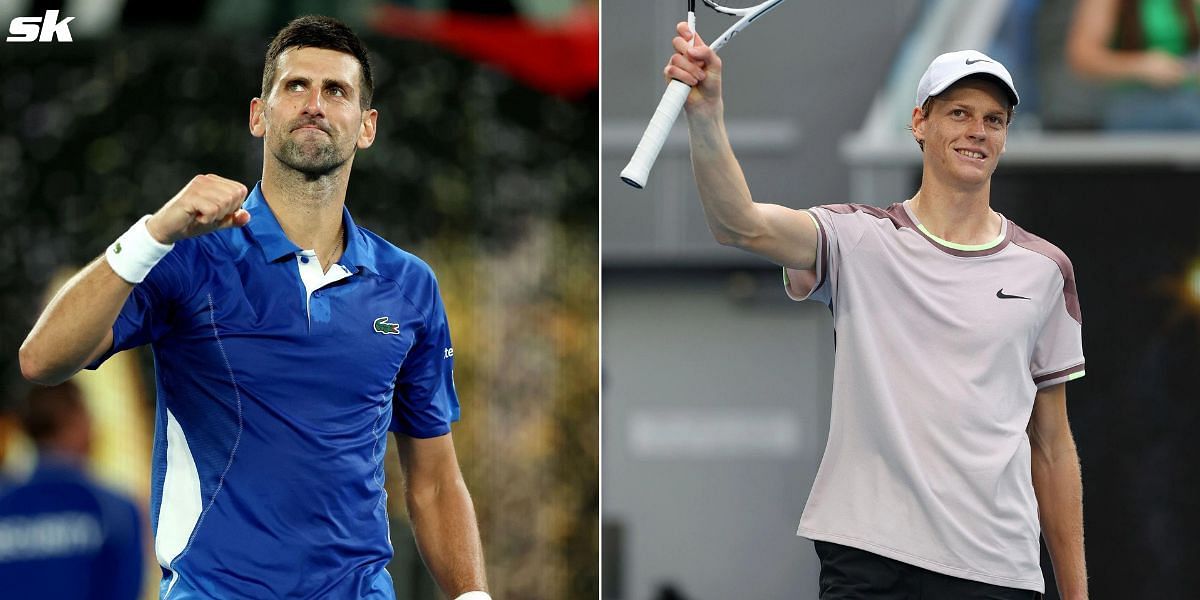 Novak Djokovic will take on Jannik Sinner in the semifinals of the 2024 Australian Open on Friday.