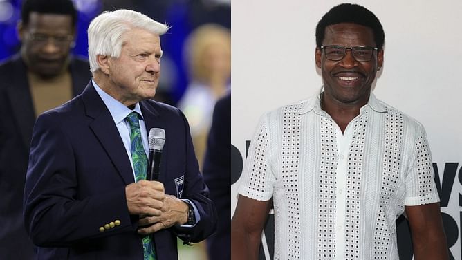 Cowboys legend Michael Irvin recalls how Jimmy Johnson saved WR from going back to ghetto