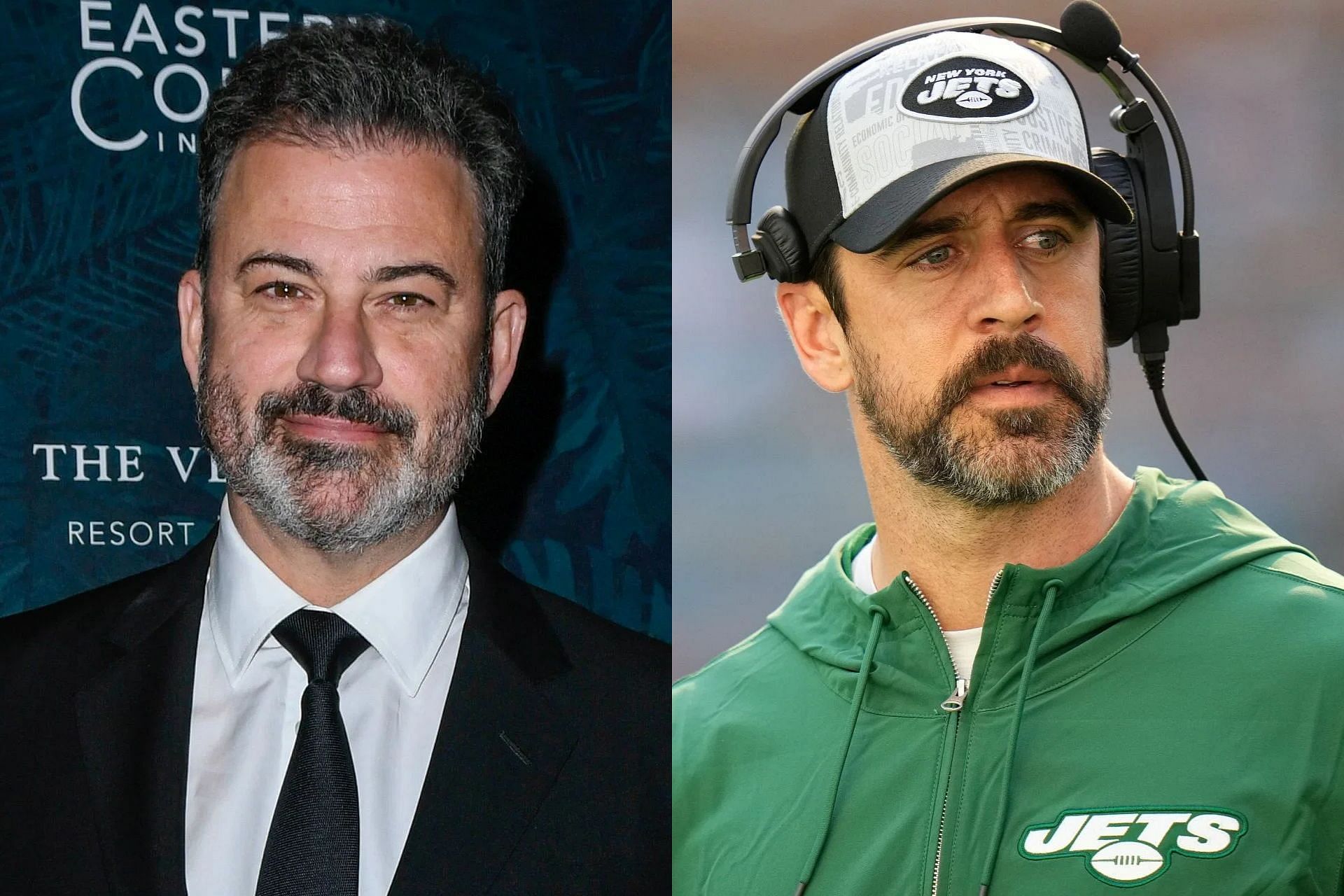 Jimmy Kimmel threatens to sue Aaron Rodgers as Jets QB drags comedian into Jeffrey Epstein list